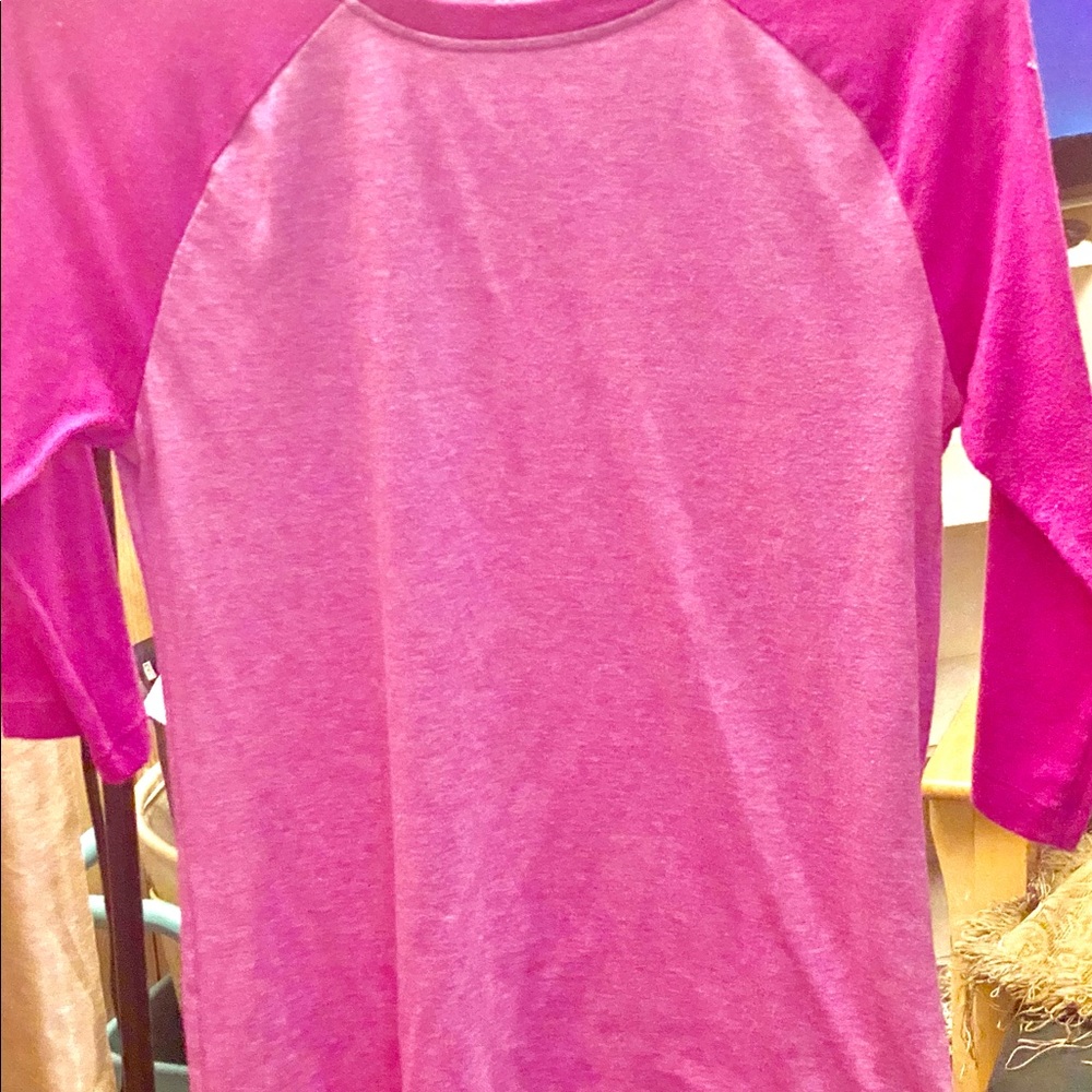 Purple 3/4 Sleeve Shirt